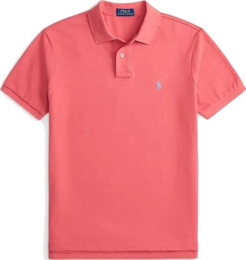 Polo Ralph Lauren The Iconic Mesh Polo Shirt Coral S Polo Ralph Lauren The Iconic Mesh Polo Shirt Coral S