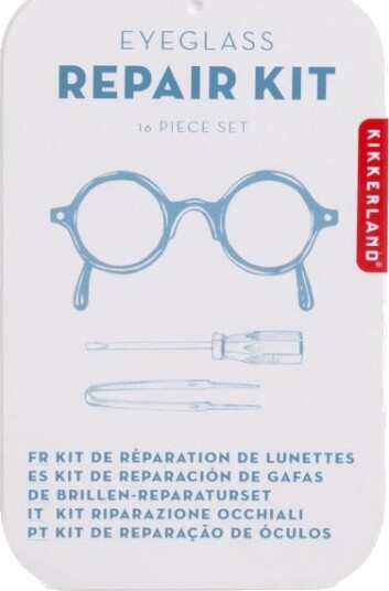 Kikkerland Eyeglass Repair Kit CD133 Kikkerland Eyeglass Repair Kit CD133