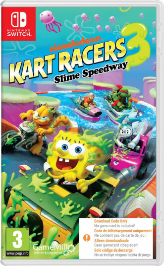 Nickelodeon Kart Racers 3 Slime Speedway Nintendo Switch Spill