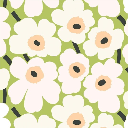 Marimekko by Havi Marimekko Napkin Mini Unikko   Green   24X24CM