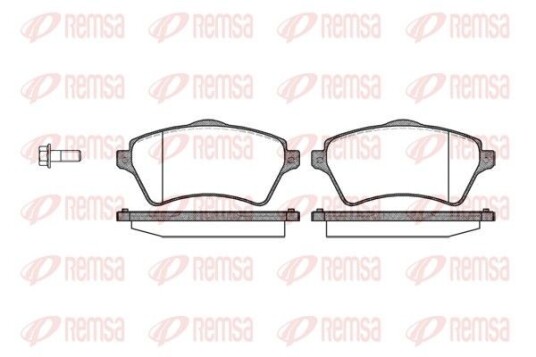 Bremseklosser REMSA 0822.00