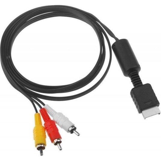 AV Kabel til PlayStation 1 og 2