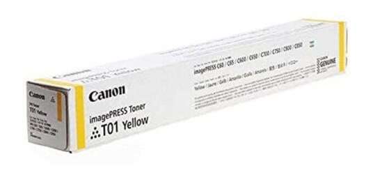 Canon T01 - Laser toner Yellow Canon T01 - Laser toner Yellow