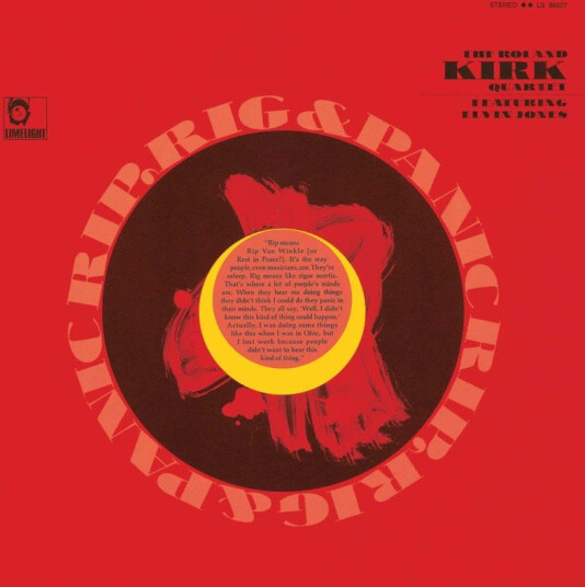 Roland Kirk Rip Rig & Panic CD