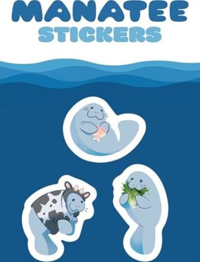 Manatee Stickers
