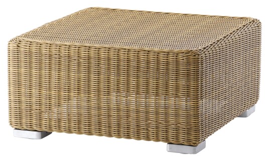 Cane line Chester fotskammel/Loungesofabord Natural