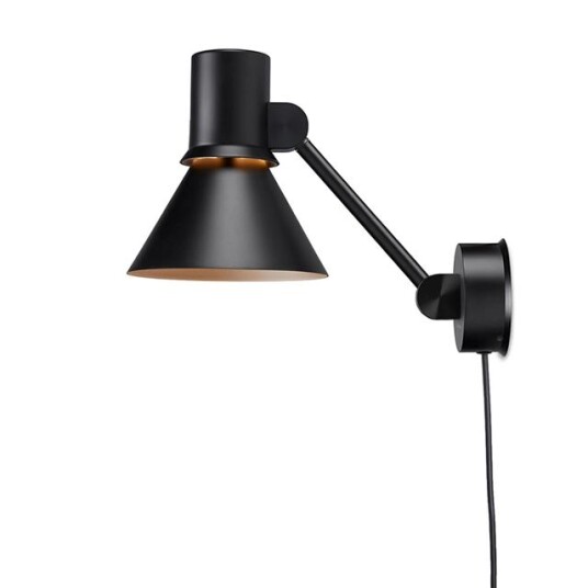 Anglepoise Type 80 W2 Vegglampe med Ledning Matt Sort Anglepoise Type 80 W2 Vegglampe med Ledning Matt Sort