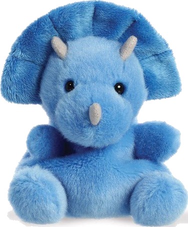 Bamse Palm Pals Tank triceratops 13cm
