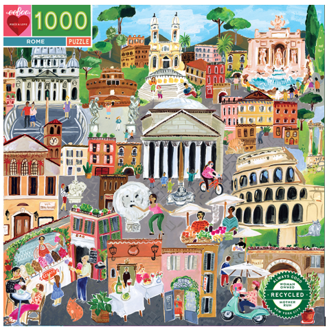 eeBoo Puzzle 1000 pcs Rome EPZTROM