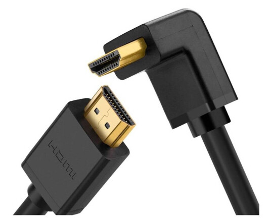 Ugreen HDMI 1.4-kabel med vinkel - 2m Ugreen HDMI 1.4-kabel med vinkel - 2m
