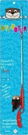 Sølvkroken Otto Oter fiskesett