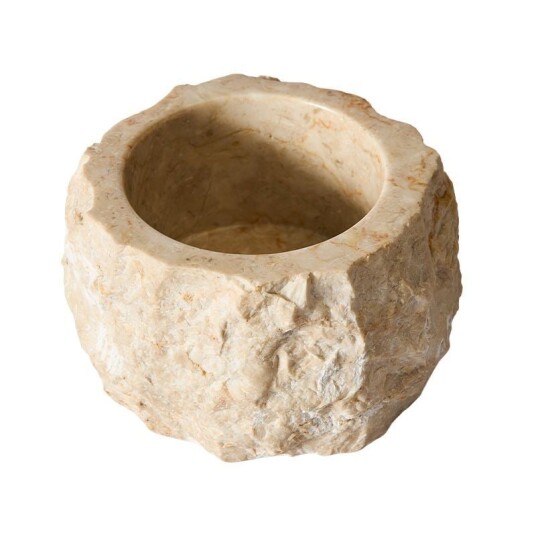 Muubs   Batu Candleholder Marble Ø10xH7 cm