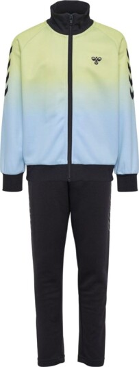 Hummel Hmljr Gradient Joggedress til Barn Shadow Lime/Black (104) Hummel Hmljr Gradient Joggedress til Barn Shadow Lime/Black (104)