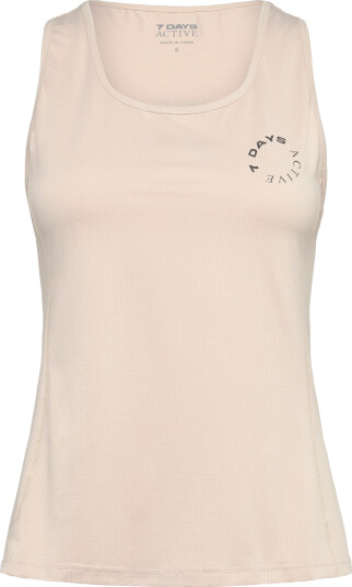 7 DAYS Active Womens Singlet Beige S 7 DAYS Active Womens Singlet Beige S