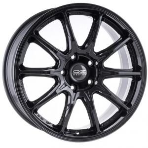 OZ Hyper XT HLT Gloss Black 9x22 5x108 ET42 B63.4