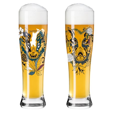 Brauchzeit Ølglass Wheat 2-pakning, NO: 7 & 8 Brauchzeit Ølglass Wheat 2-pakning, NO: 7 & 8