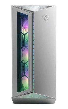 MSI MPG GUNGNIR 110R Midi Tower Kabinett Hvit med Herdet Glass og LED-belysning MSI MPG GUNGNIR 110R Midi Tower Kabinett Hvit med Herdet Glass og LED-belysning