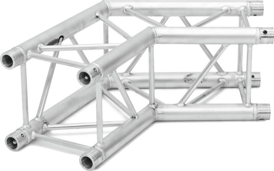 Alutruss Quadlock 6082c-22 2-Veis Hjørne 45°