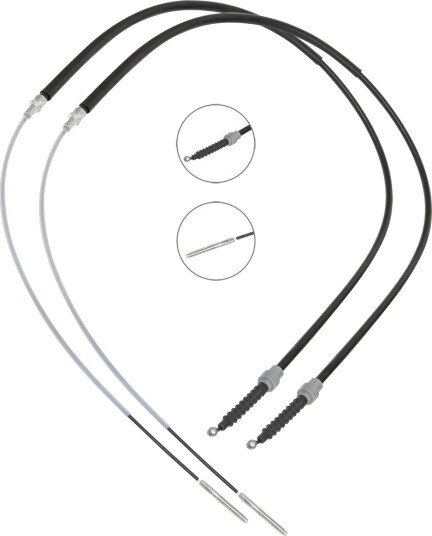 RIDEX 124C1204 Tautrekk håndbremse RIDEX 124C1204 Tautrekk håndbremse