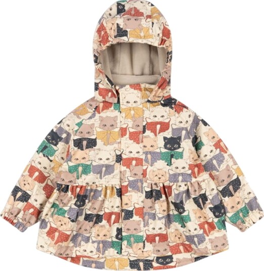 Konges SløjdRegntøy M/u Seler m. Fleece PU Rainy Palme CAT Konges Sløjd 9 10 år (134 140) Regntøy Beige Blå Grønn Gul Rød Svart