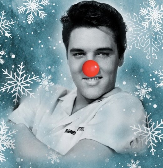 Elvis Presley Elvis Christmas Album Red Vinyl
