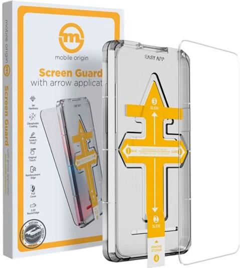 Samsung Galaxy A35 (5G) Mobile Origin Beskyttelsesglass - Case Friendly - Gjennomsiktig