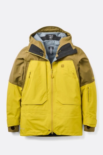 Rab Khroma Converge Jacket Oak/dark Pollen X Large