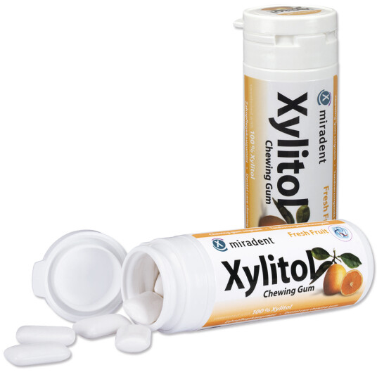 Tannpleie Tyggegummi Miradent Xylitol Fresh Fruit Tannpleie Tyggegummi Miradent Xylitol Fresh Fruit