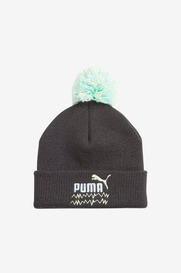 Puma Lue Mixmatch Pom Pom Beanie Svart