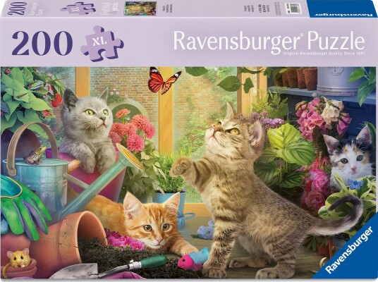 Ravensburger Frekk Katter 200p Ad Multi/patterned One Size Ravensburger Frekk Katter 200p Ad Multi/patterned One Size