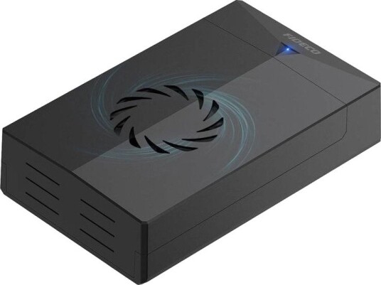 Fideco P3U HDD/SSD Kabinett USB 3.0 SATA 2.5"/3.5" med vifte
