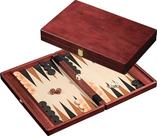 Philos Backgammon Kos Medium Brettspill 35,5x23 cm Philos Backgammon Kos Medium Brettspill 35,5x23 cm