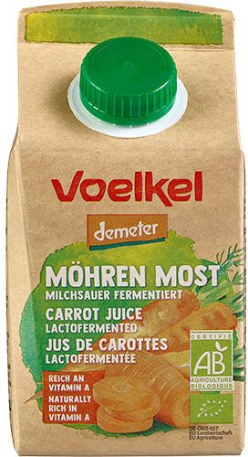 Voelkel Gulrotsaft Demeter Øko - 500 ml Voelkel Gulrotsaft Demeter Øko - 500 ml