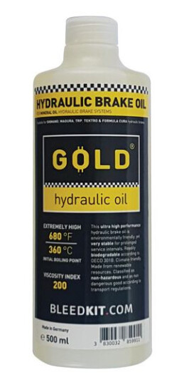 Bleedkit GOLD Bremseolje 500ml Bleedkit GOLD Bremseolje 500ml