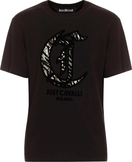 Just Cavalli Herre Topper Svart S,