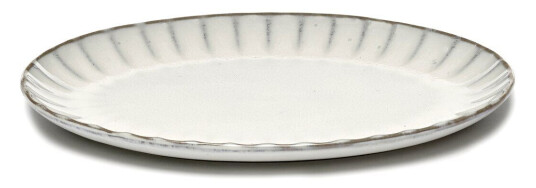 Serax Inku oval tallerken S 17,5 x 25 cm White