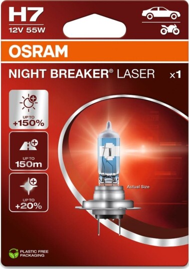 OSRAM 64210NL-1BL Lyspære, fjernlys