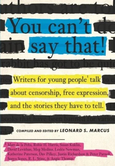 You Can'T Say That! Av Leonard S. Marcus You Can'T Say That! Av Leonard S. Marcus