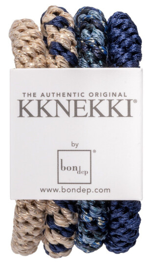 Bon Dep Kknekki Bundle Beige/Navy Glitter Mix