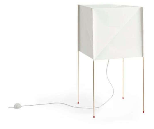 Paper Cube Table Lamp Gulvlampe Hvit