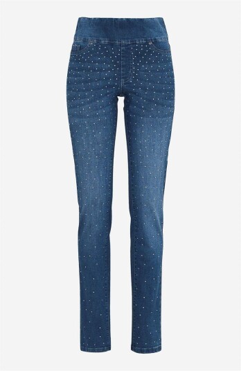 Cellbes of Sweden Stretchy jeggings med rhinestone-detaljer Elin 40L