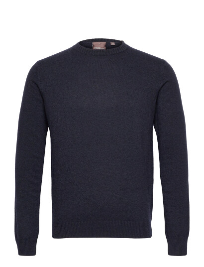 Oscar Jacobson Valter Roundneck - Navy - M