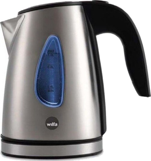 Wilfa WK-5 Vannkoker 1500 W Rustfritt Stål 1 L med Tørrkokingsbeskyttelse Wilfa WK-5 Vannkoker 1500 W Rustfritt Stål 1 L med Tørrkokingsbeskyttelse