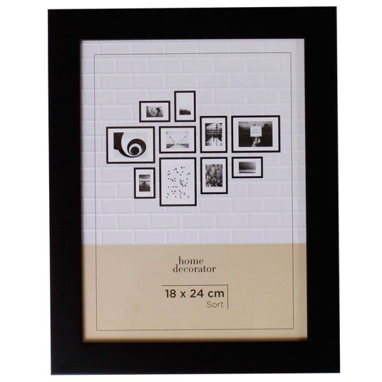 Home Decorator Billedramme (18x24cm) Sort Home Decorator Billedramme (18x24cm) Sort