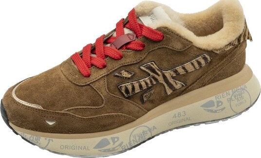 Premiata Dame Sko Brun 36 EU,