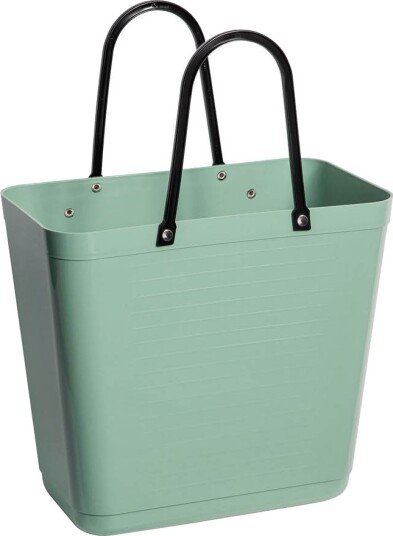 Hinza - Recycled Plastic veske høy 14L med sykkelfeste oliven Hinza - Recycled Plastic veske høy 14L med sykkelfeste oliven