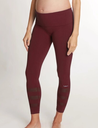 Cache Coeur Maternity Leggings Sport Woma - Burgundy - XL Regular Cache Coeur Maternity Leggings Sport Woma - Burgundy - XL Regular