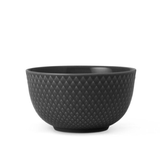 Lyngby celæn - Rhombe Earth skål 11 cm slate