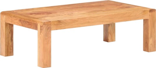 vidaXL Salongbord 110x60x35 cm heltre akasie i honningfarget finish