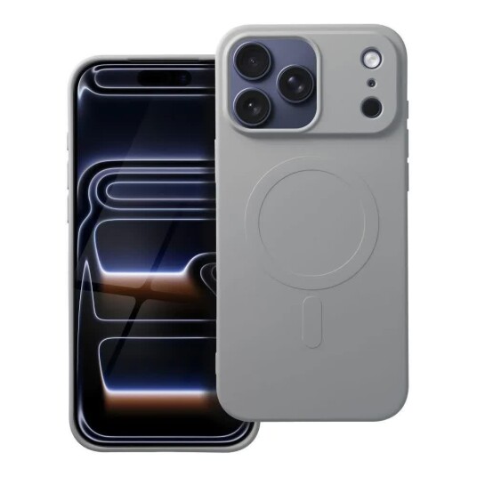 OEM Silikon MagSafe deksel med stort kamerahull for iPhone 17 Pro Max Titan